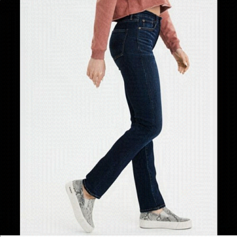 AMERICAN Eagle Straight Jeans size 6/short